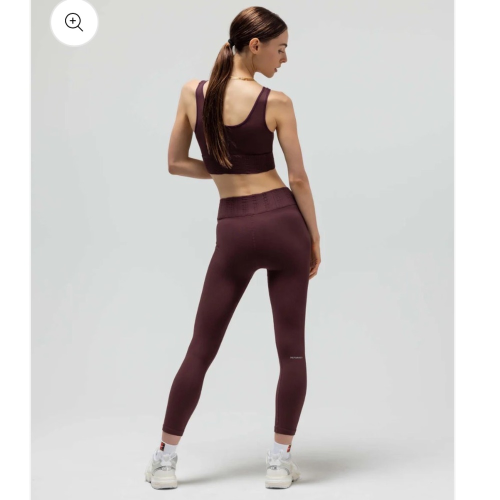 NWOT-Reformer Pilates Ribbed Leggings Lavender Size XS/Small